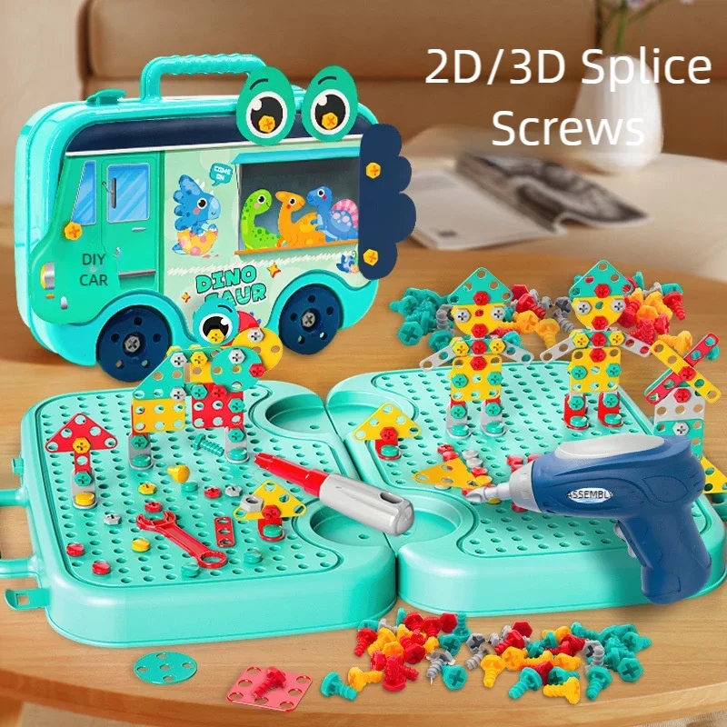 Gardening Tools For 10 Year Olds - Simulation Electric Screwdriver Montessori Toys Assembly