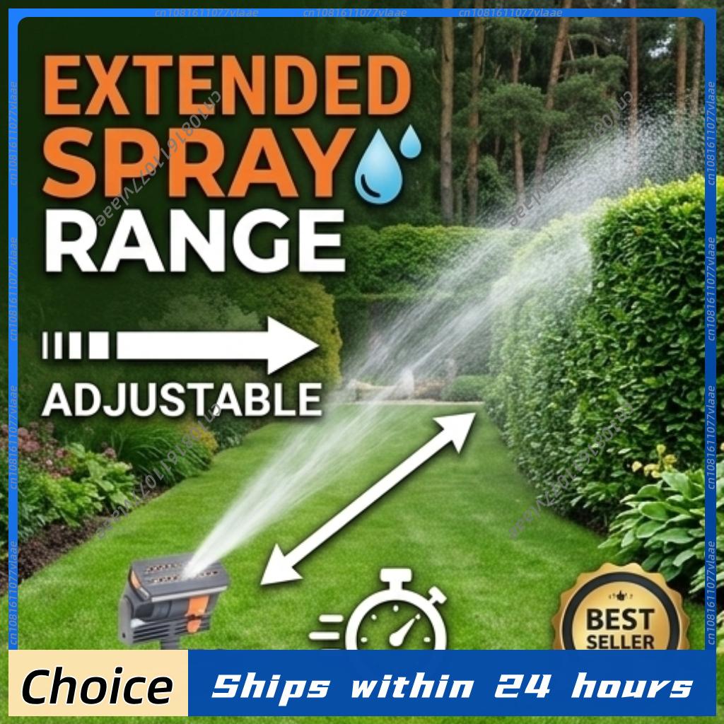 Gardening Tools Plastic - Automatic Oscillating Sprinkler Garden Lawn Watering
