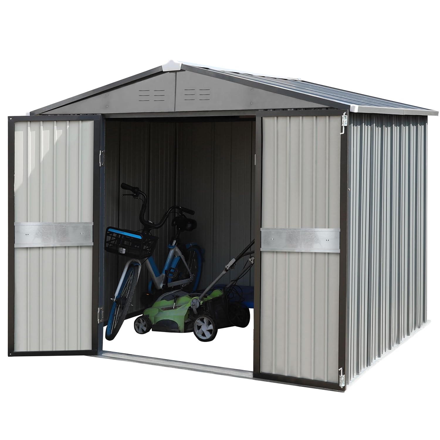 Gardening Tools In - 10' x 10' Outdoor Storage Shed
