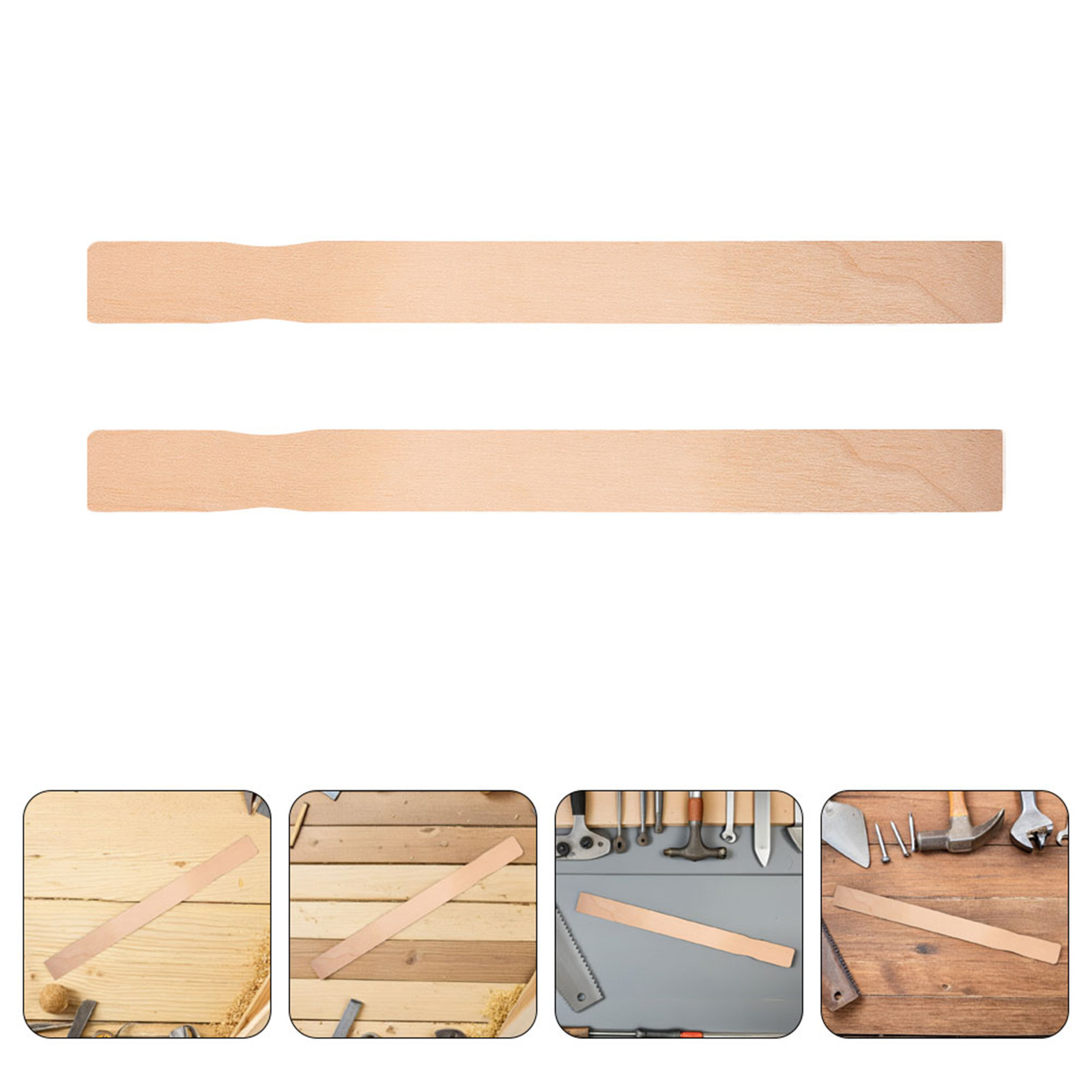 Gardening Tools In - 15Pcs Paint Stir Sticks Polished Wood