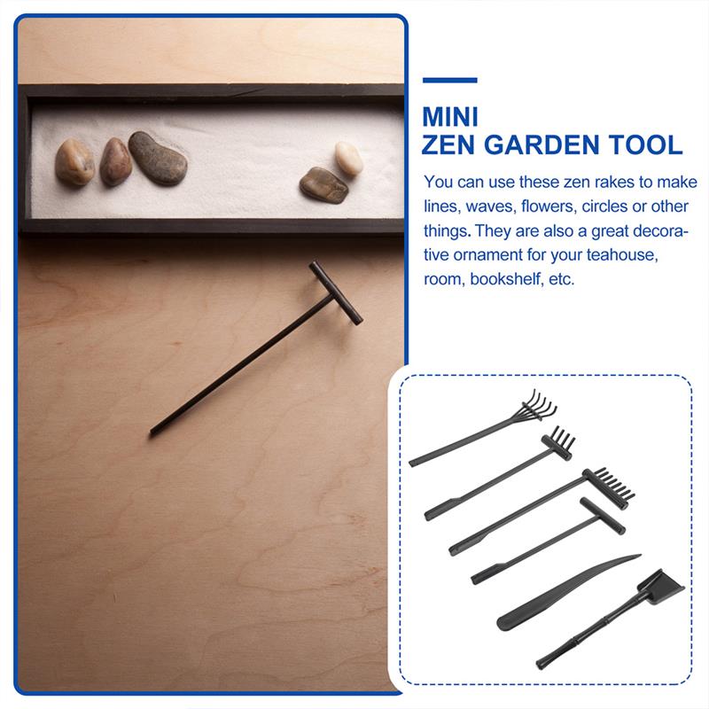 Sand Rake Set Zen Raking Medit - огляд і ціна Gardening Tools Toddler