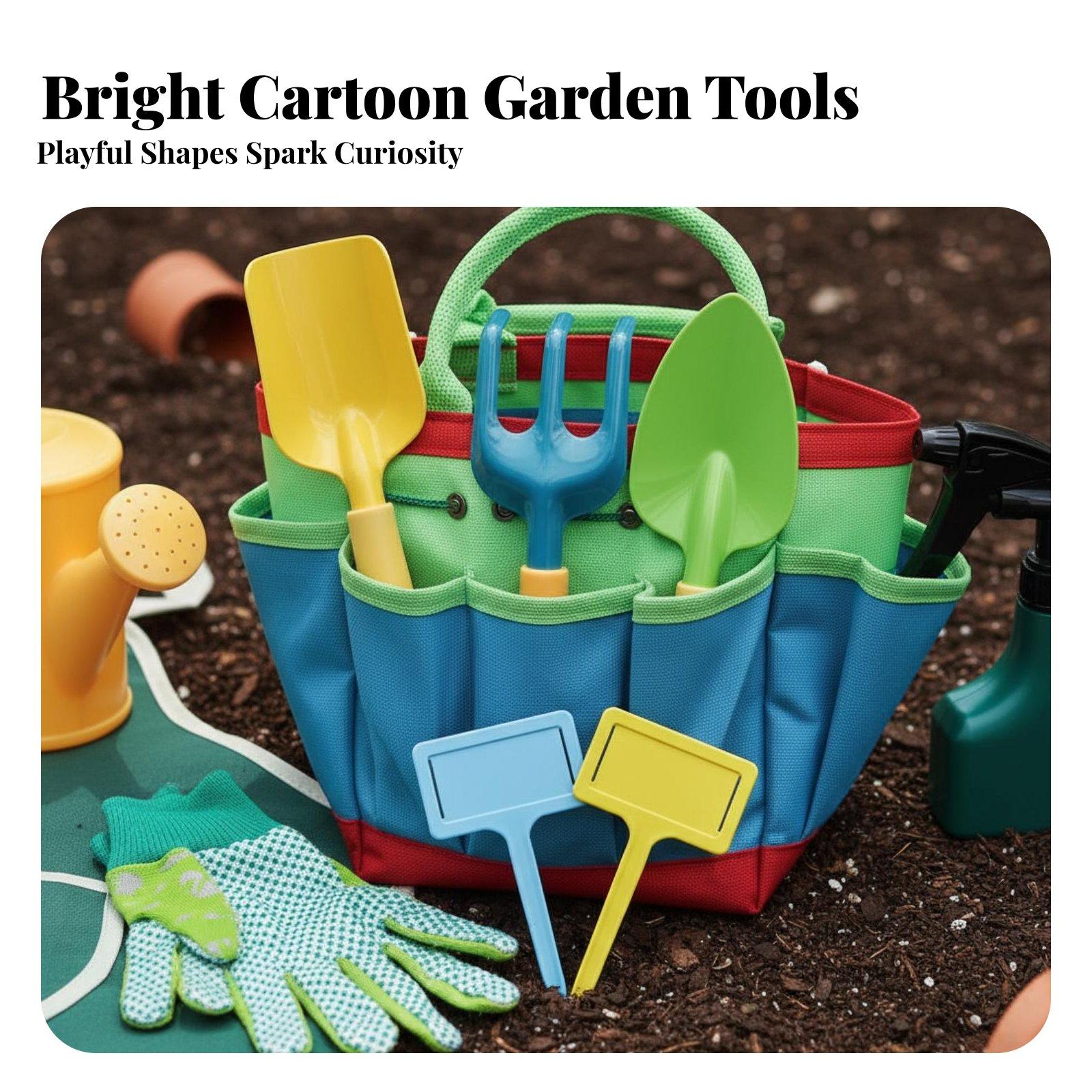 10 Pieces Kids Gardening Tool  - огляд і ціна Gardening Tools Girls