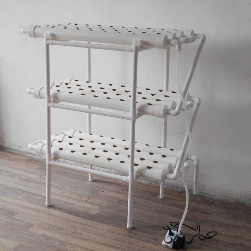 3 Tier PVC Pipe Hydroponics Gr - огляд і ціна Hydroponic System