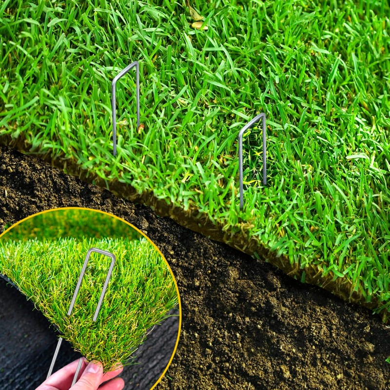 10 Pcs U-shaped Garden Nails A - огляд і ціна Gardening Tools For Weeds
