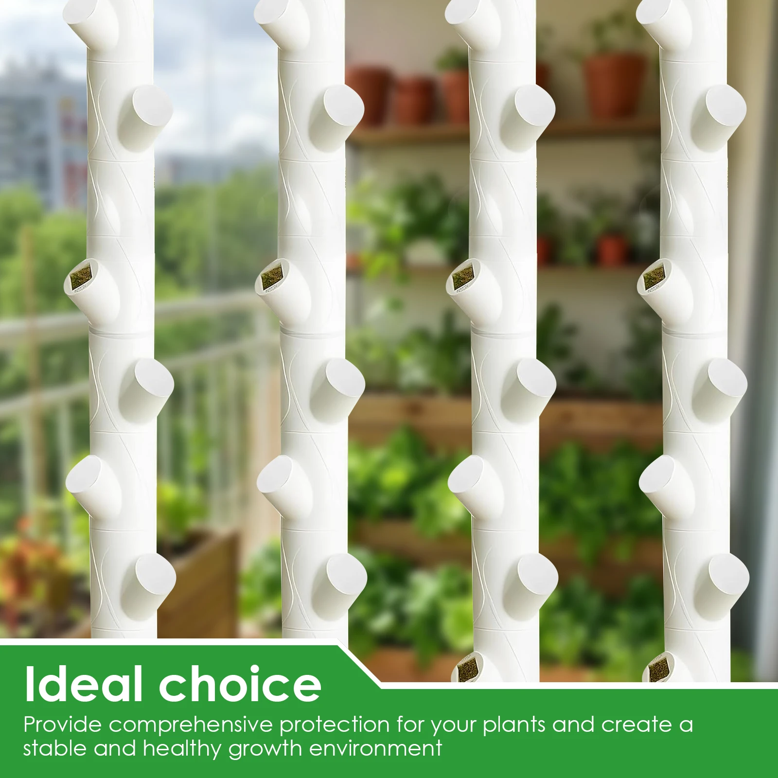 20/40Pcs Hydroponic System Pla - огляд і ціна Hydroponic System