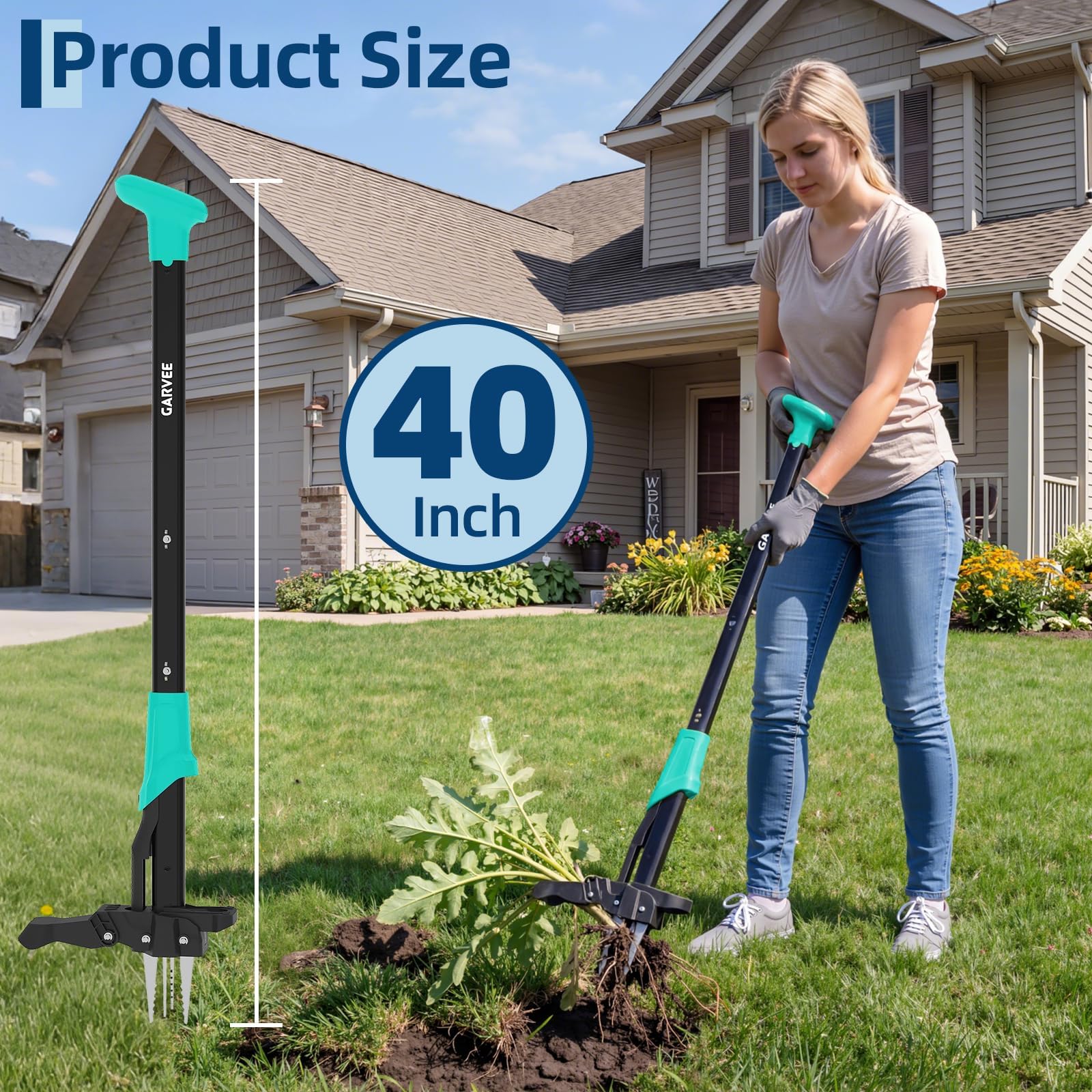 Long Handle Stand Up Weed Pull - огляд і ціна Gardening Tools For Weeds