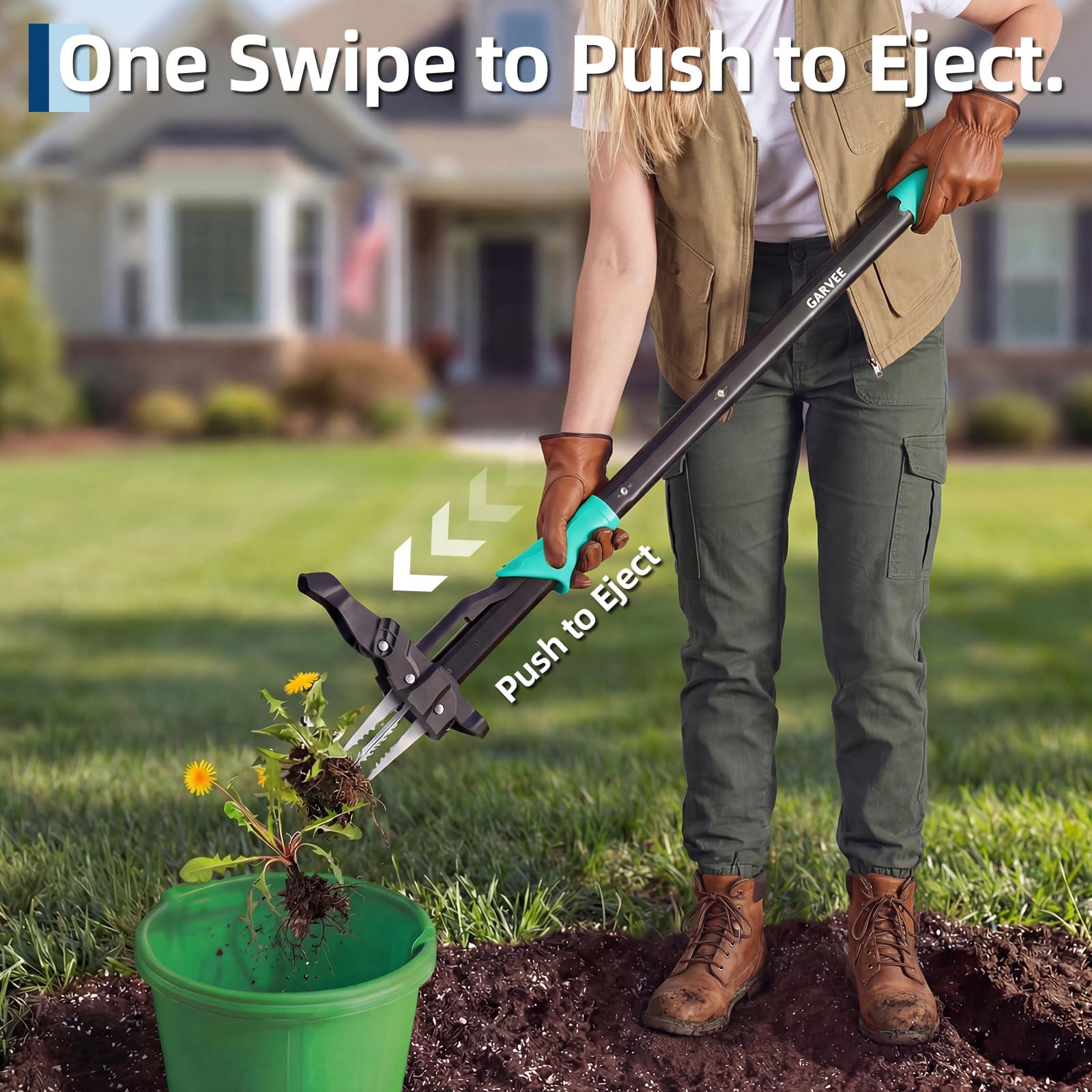 Long Handle Stand Up Weed Pull - огляд і ціна Gardening Tools For Weeds