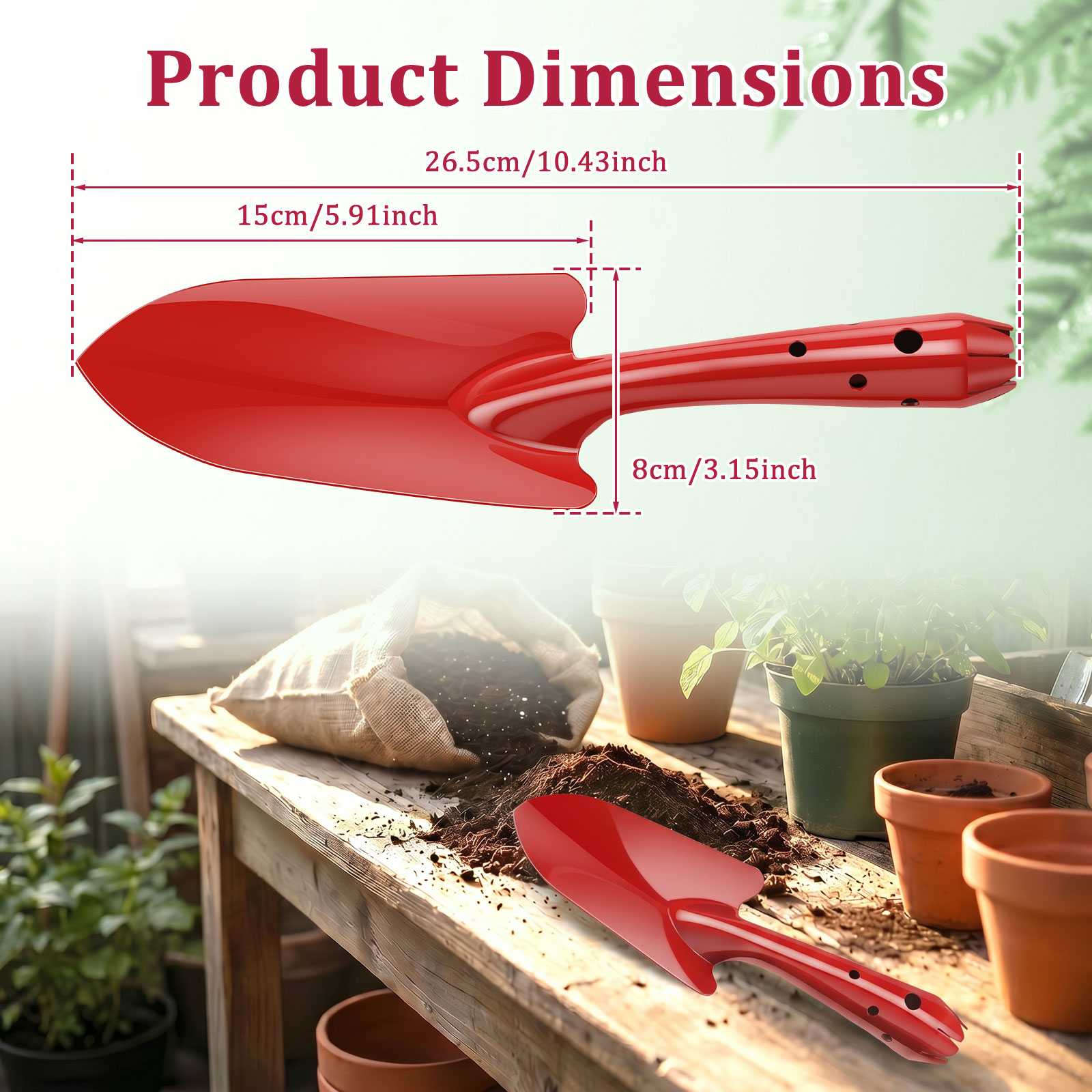 Garden Trowel Rust Resistant M - огляд і ціна Garden Hand Trowel