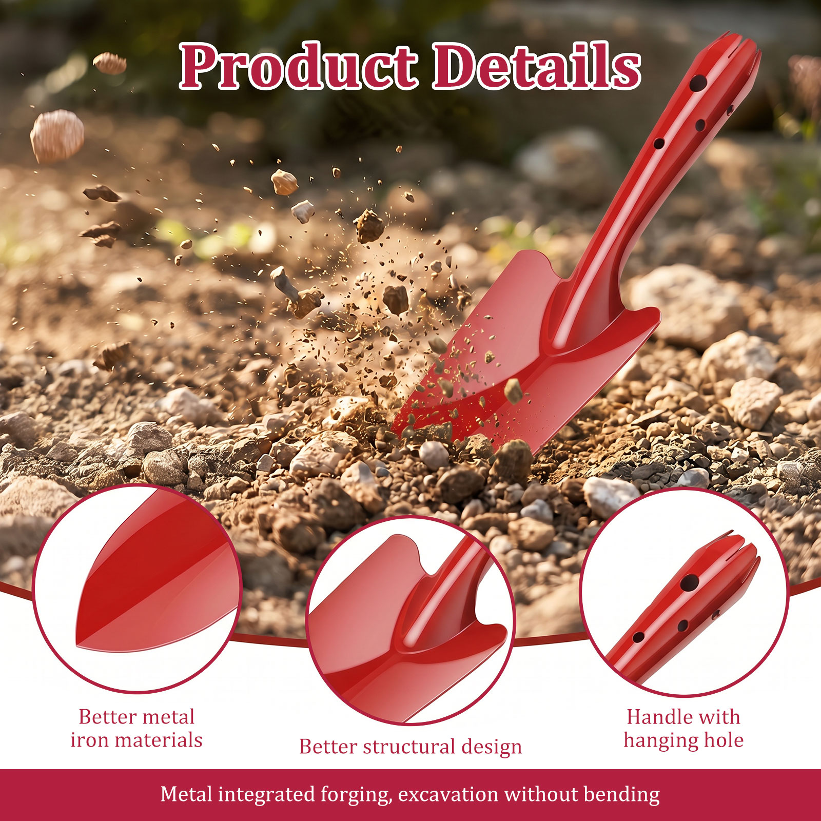 Garden Trowel Rust Resistant M - огляд і ціна Garden Hand Trowel