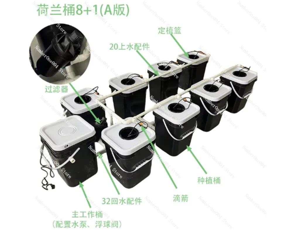 RDWC Home Balcony Hydroponic G - огляд і ціна Hydroponic System