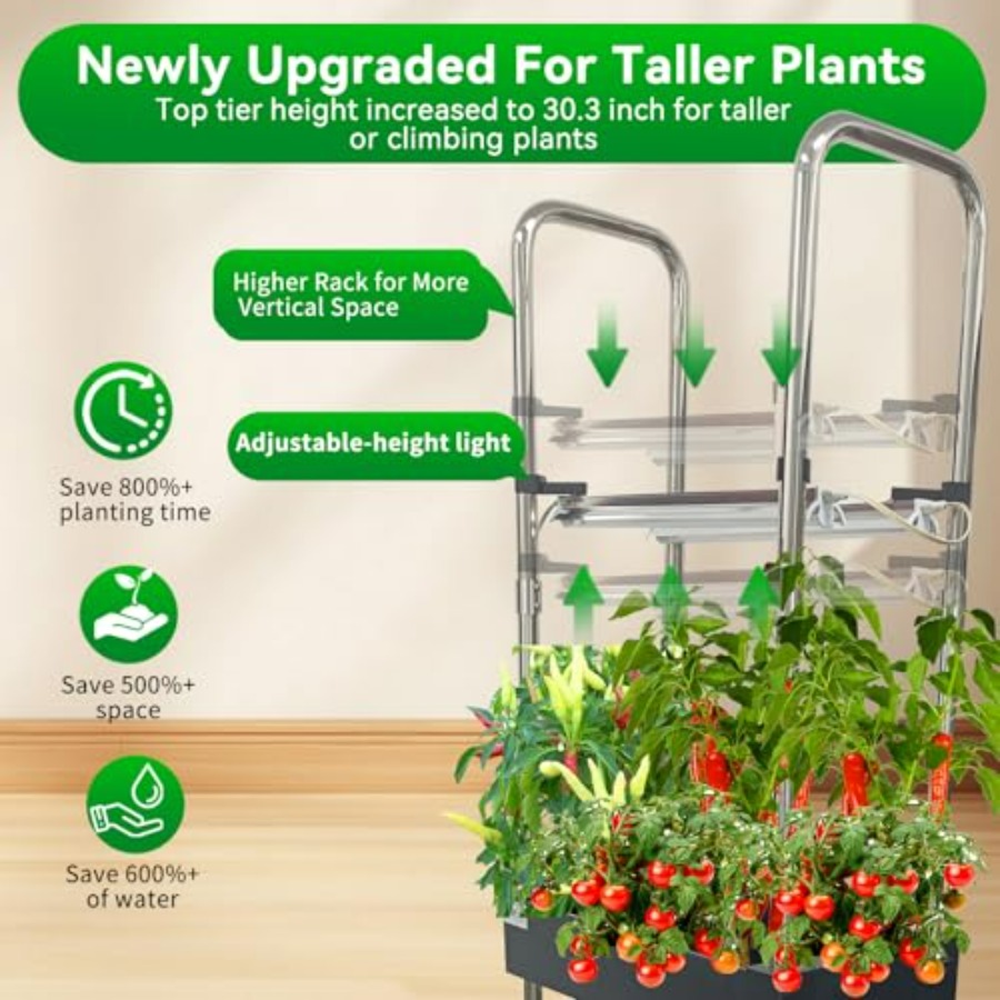 Indoor hydroponics growing sys - огляд і ціна Hydroponic System