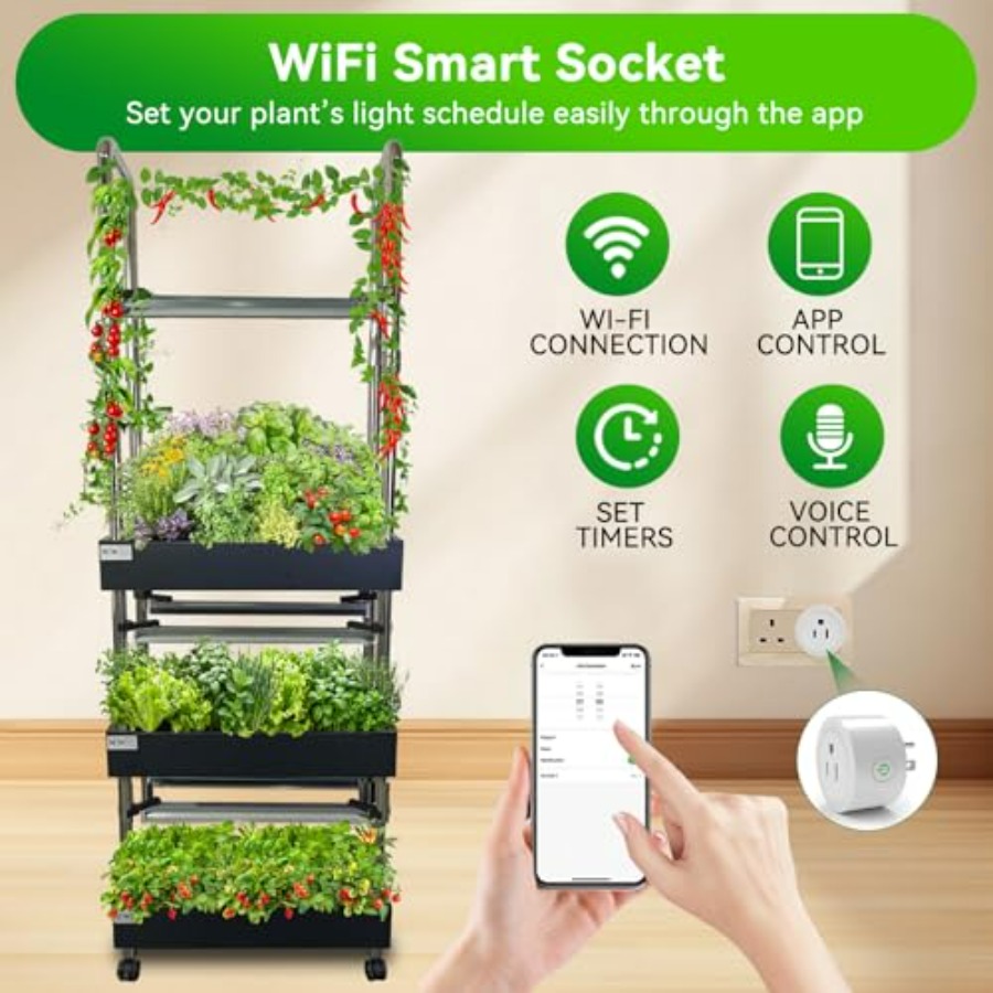 Indoor hydroponics growing sys - огляд і ціна Hydroponic System