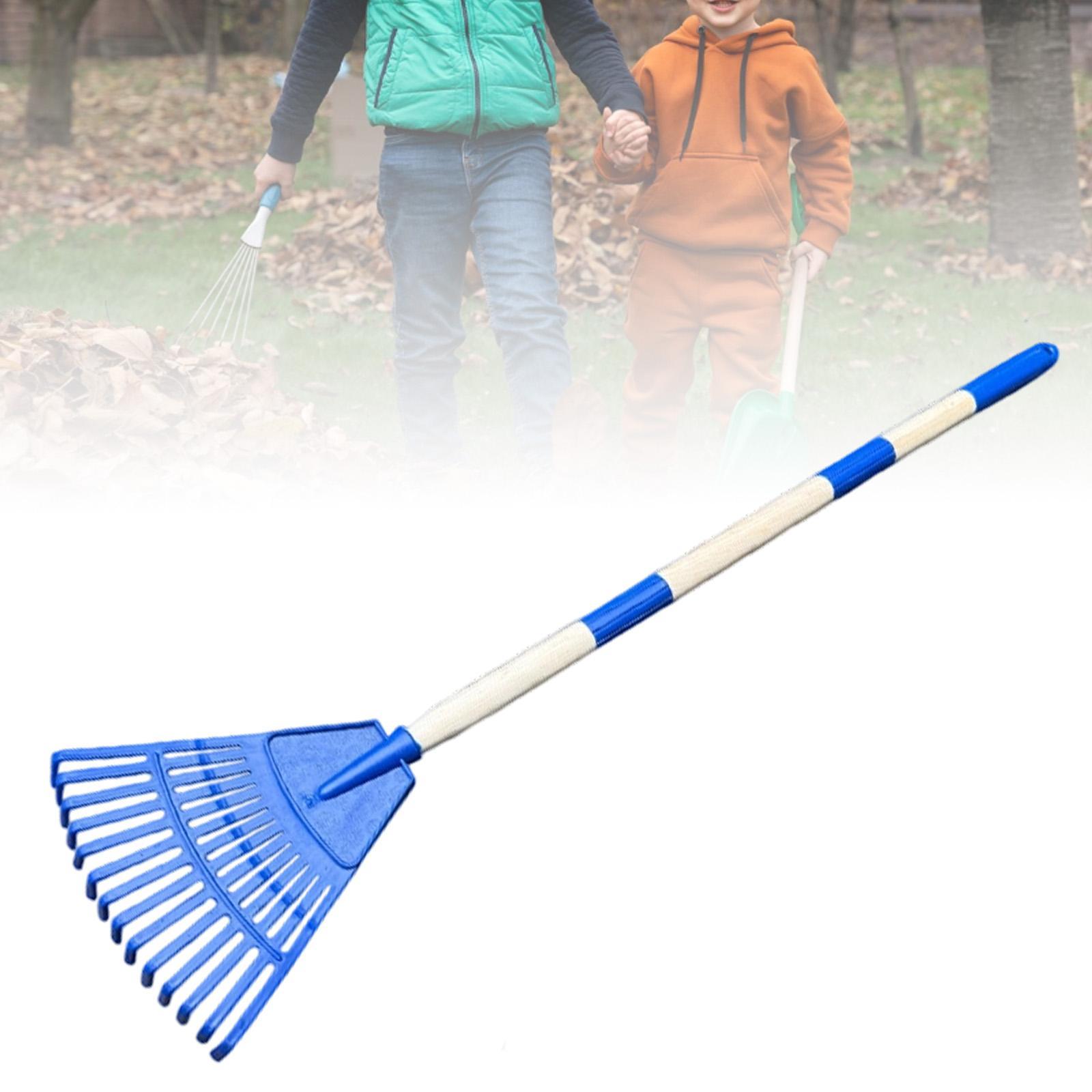 Small Leaf Rake 3 Sections Ste - огляд і ціна Gardening Tools For 10 Year Olds