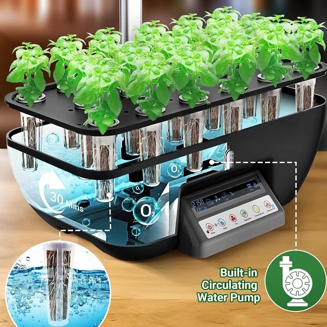 Multi-function Planting System - огляд і ціна Hydroponic System