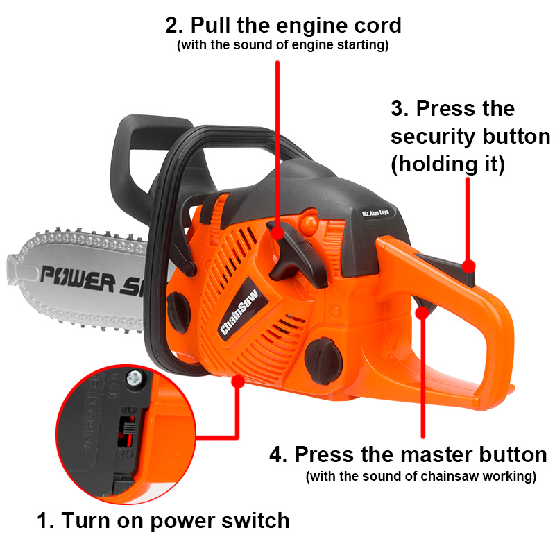Toy Chainsaw Kids Toy Tools fo - огляд і ціна Gardening Tools For 10 Year Olds