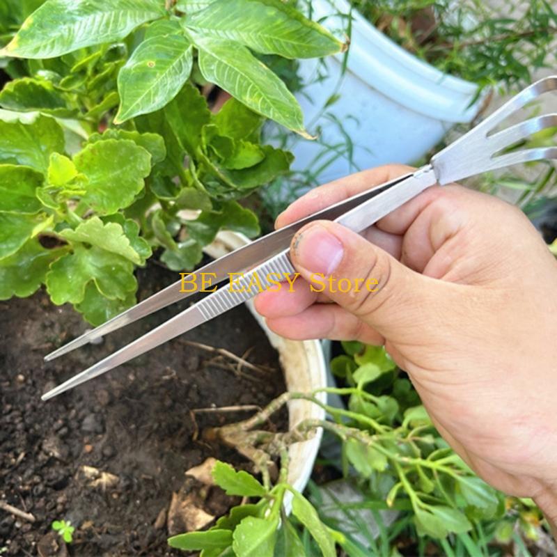 E28F Garden Bonsai Tweezers Du - огляд і ціна Gardening Tools For Weeds