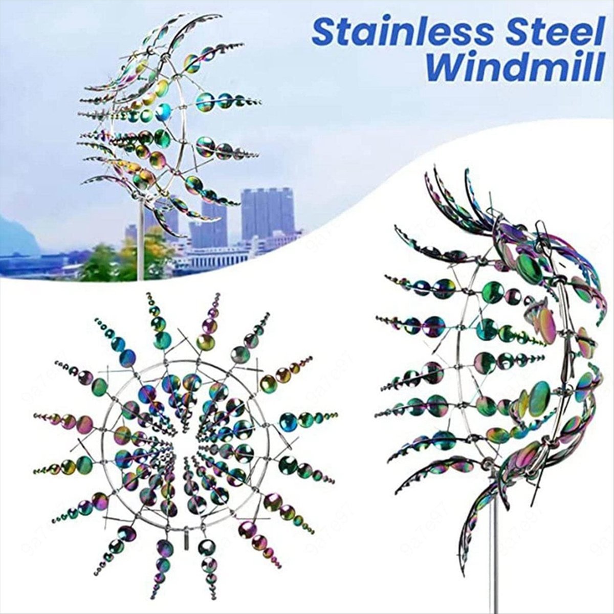 KSOL Magical Metal Wind Spinne - огляд і ціна Gardening Tools B&Q